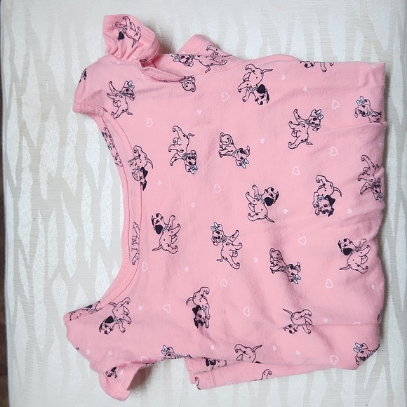 101 Dalmations, Disney, Hearts Pink Tee, - Picture 2 of 9